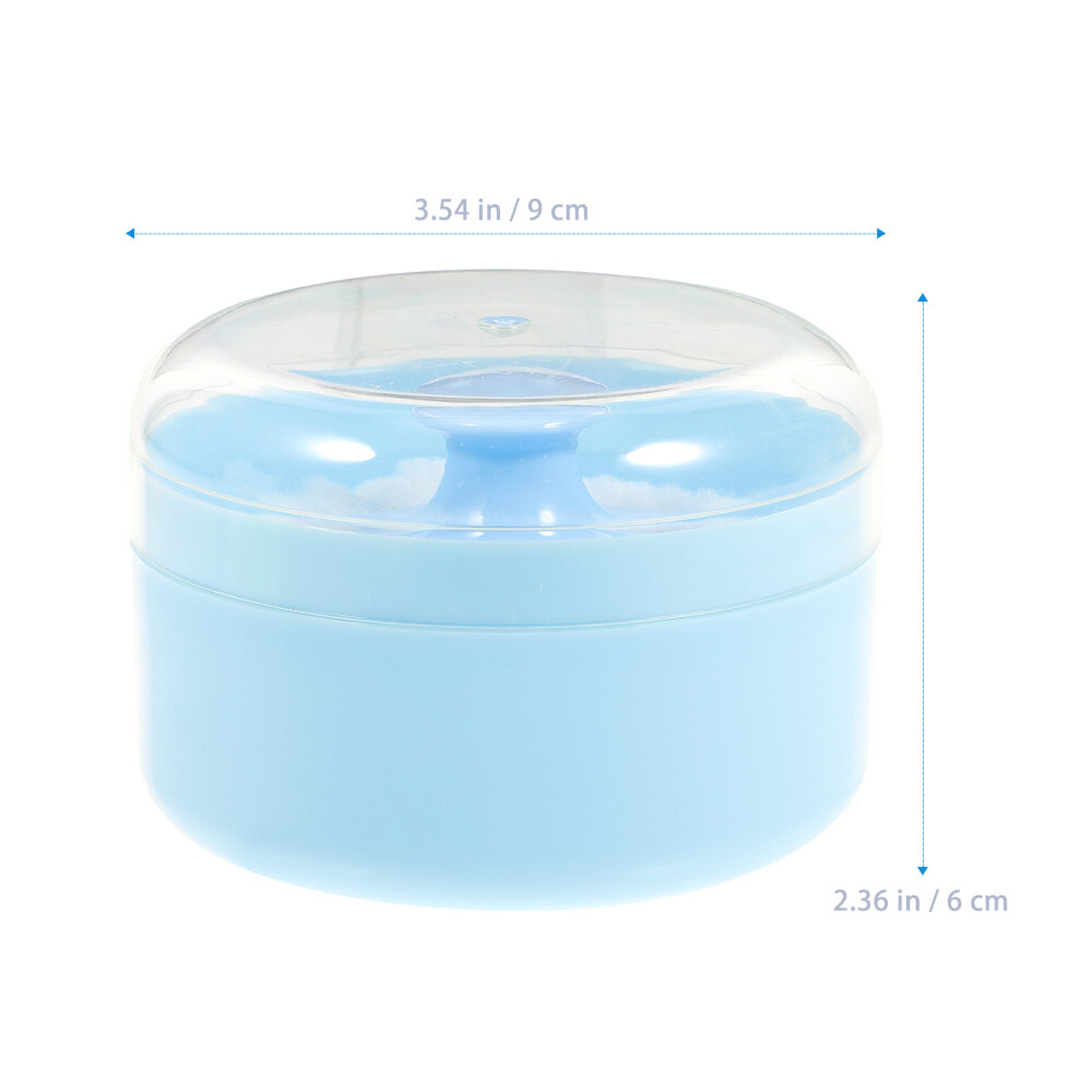 Body Powder Puff for Large Body+powder+puff+and+container Talcum Travel