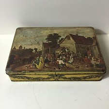 Ancienne Boîte Vintage En Métal Super Chocolat Jacques Voir Photos