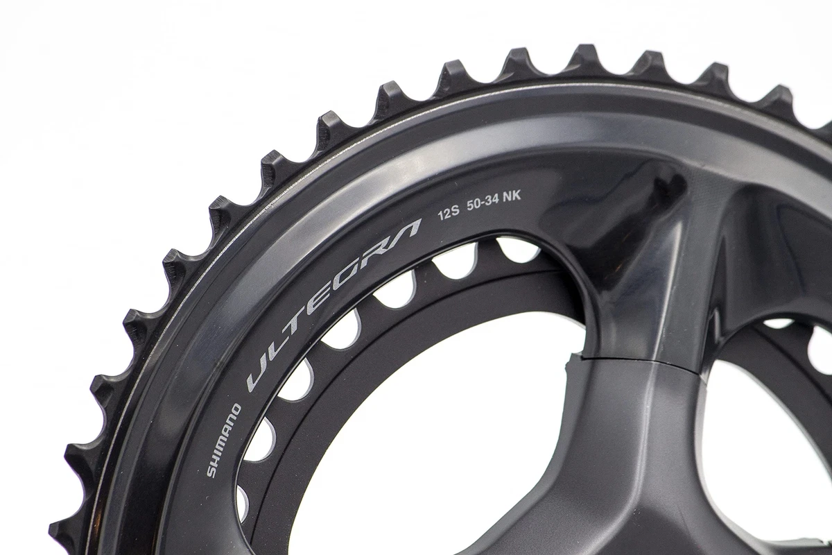 Shimano Ultegra R8100 Crankset 50/34T 12S 165mm Black Plastic IFCR8100AX04 NEW