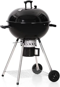 22 inch Kettle Charcoal Grill BBQ Portable Grill Outdoor Barbecue Cooking ,Black