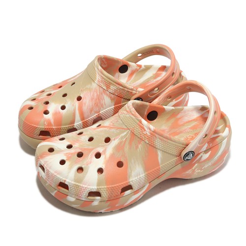 Crocs Classic Platform Marbled Clog W 