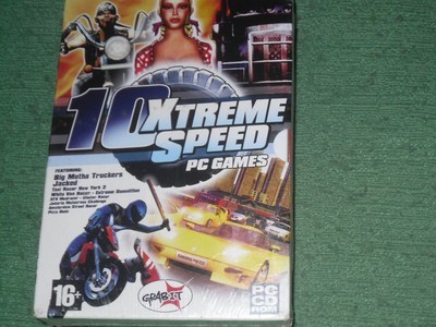 Konvolut PC Spiele. 10 - Extreme Speed Spiele. 3 C.D's. Computer/Gaming. NOS.