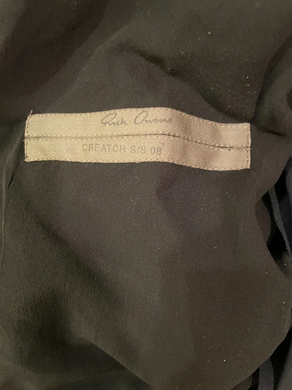 Abito Creatch donna Rick Owens S S 08