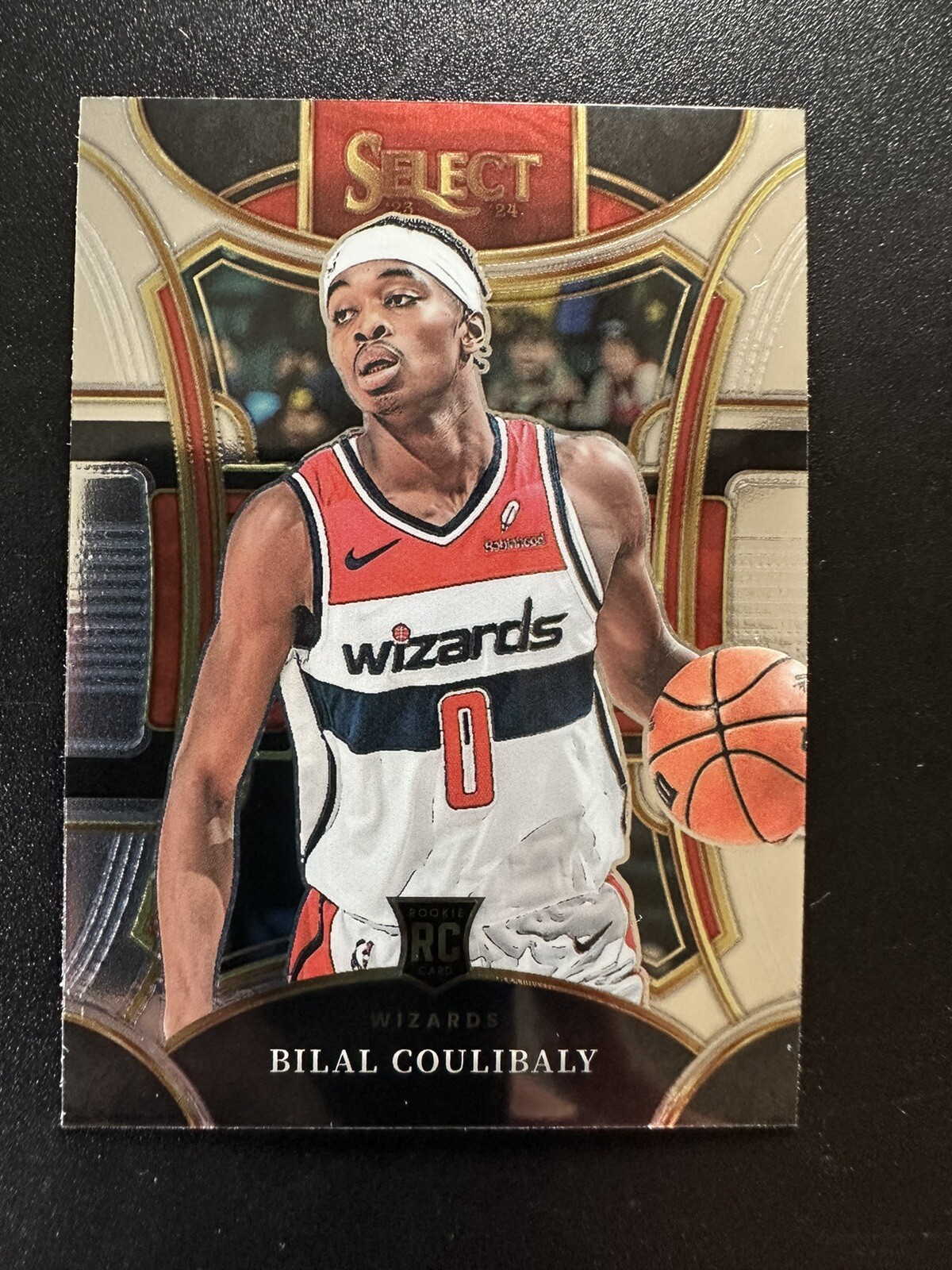 2023-24 Panini Select #304 Bilal Coulibaly Silver Prizms Rookie