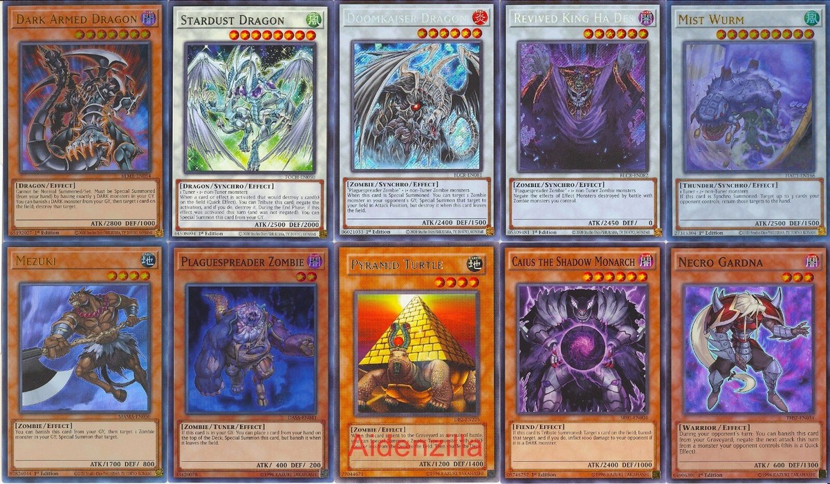 ロストユニバース　トレーディングカード　セミコンプ Yugioh Zombie Deck - Edison Retro Format - Plaguespreader Revived