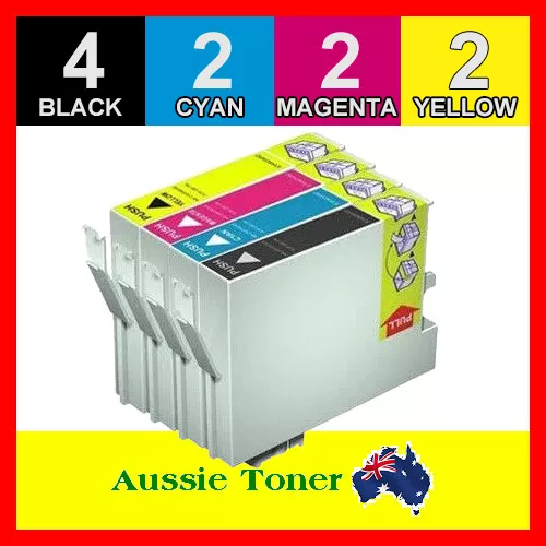 10x Non-OEM Ink Cartridges T0561 T0562 T0563 T0564 for Epson R250 RX430 RX530 - Picture 1 of 1