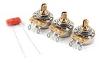 3x TAOT Custom CTS 250K Pots 1/4” Short + 1x Orange Drop .022uf 200V Cap
