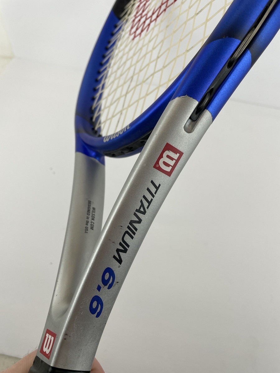 Wilson ProStaff 6.6 Titanium Tennis Racquet 4 3/8 Grip 110 Sq