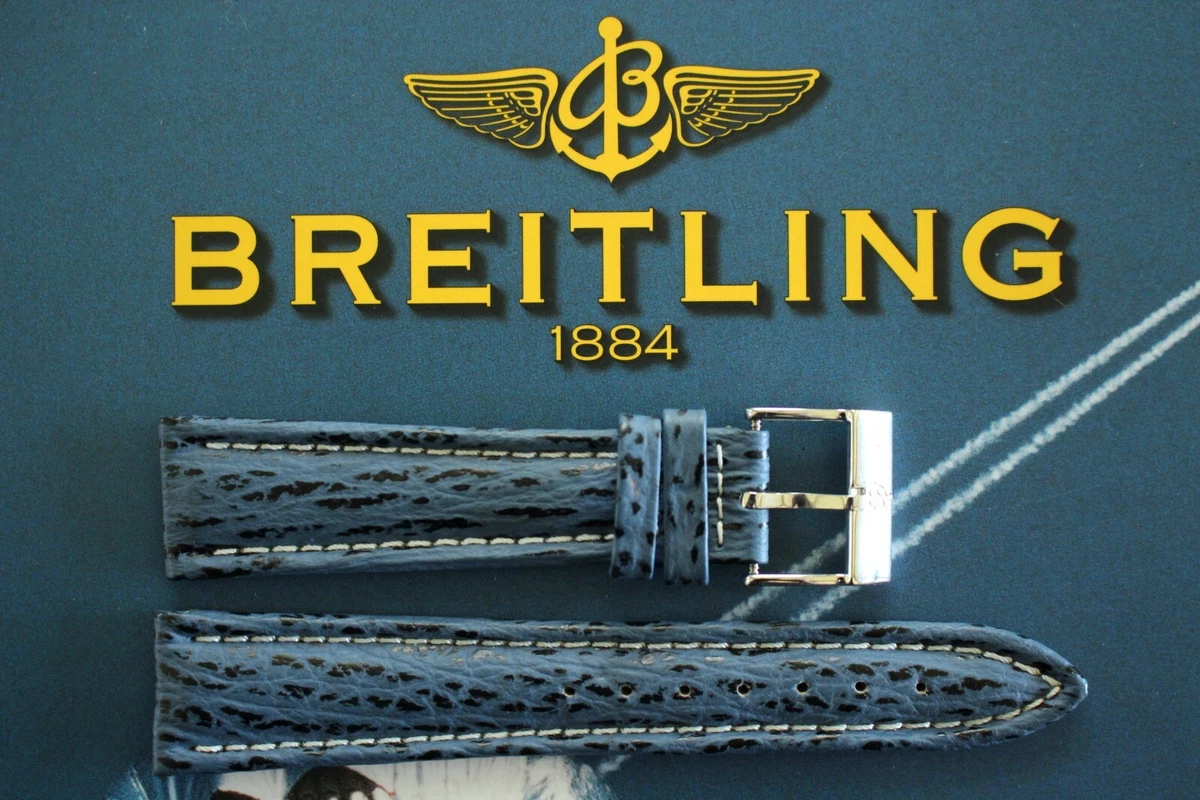 Breitling Leather Wristwatch Bands 18 mm Band Width for sale | eBay