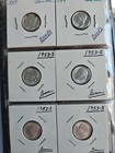 25 Brilliant Uncirculated Group Of Dimes 2 MERCURY DIMES & 23 ROOSEVELT DIMES — photo 1