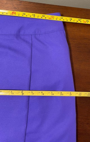 Adidas Clima Cool Donna Viola Golf Tennis Gonna Pantaloncini Integrati Taglia 10 - Foto 8 di 9