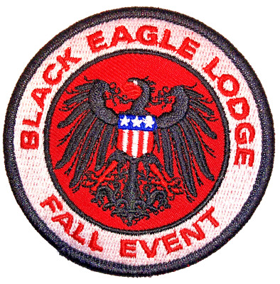 Lodge # 482 Black Eagle 2019 Undated Fall Event Patch Transatlantic Council MINT