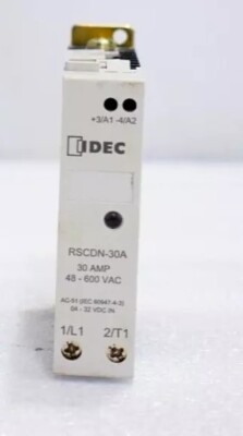 IDEC RSCDN-30A SOLID STATE RELAY RSCDN30A