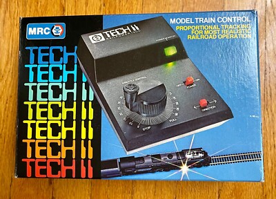 MRC Tech II Railpower 1400 Railroad Model Train Control Transformer with Box