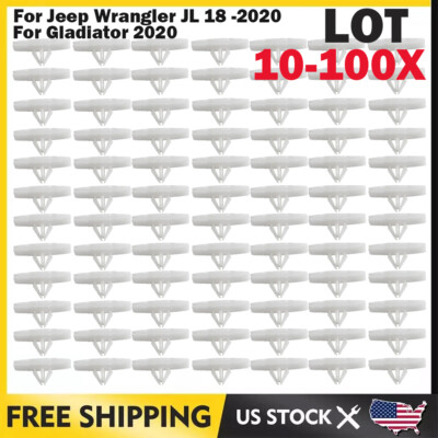 Lot Fender Flare Retainer Clip For Jeep Wrangler JL 18 -2020 Gladiator 2020