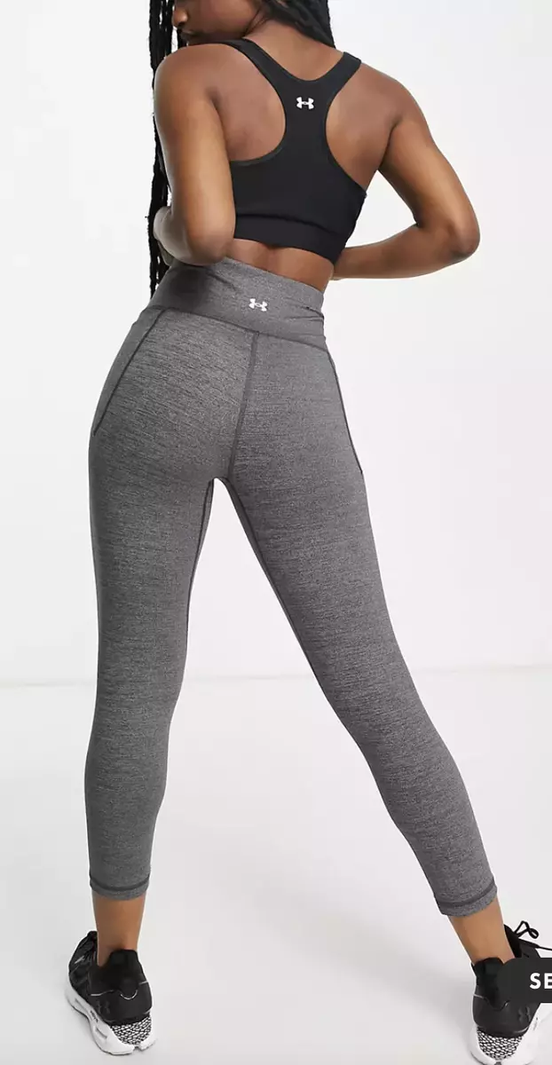 Under Armour Meridian Womens Long Training leggings Grey eBay