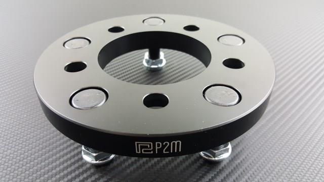 P2M BOLT ON WHEEL SPACER ADAPTER - 30MM - 5X114.3 - M12X1.50 - 64.1MM HB PHASE 2