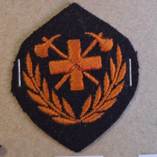 Patch insigne tissu brigade pompiers Suisse