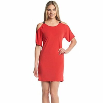 Michael Kors Cold Shoulder Dress - Sz Small -