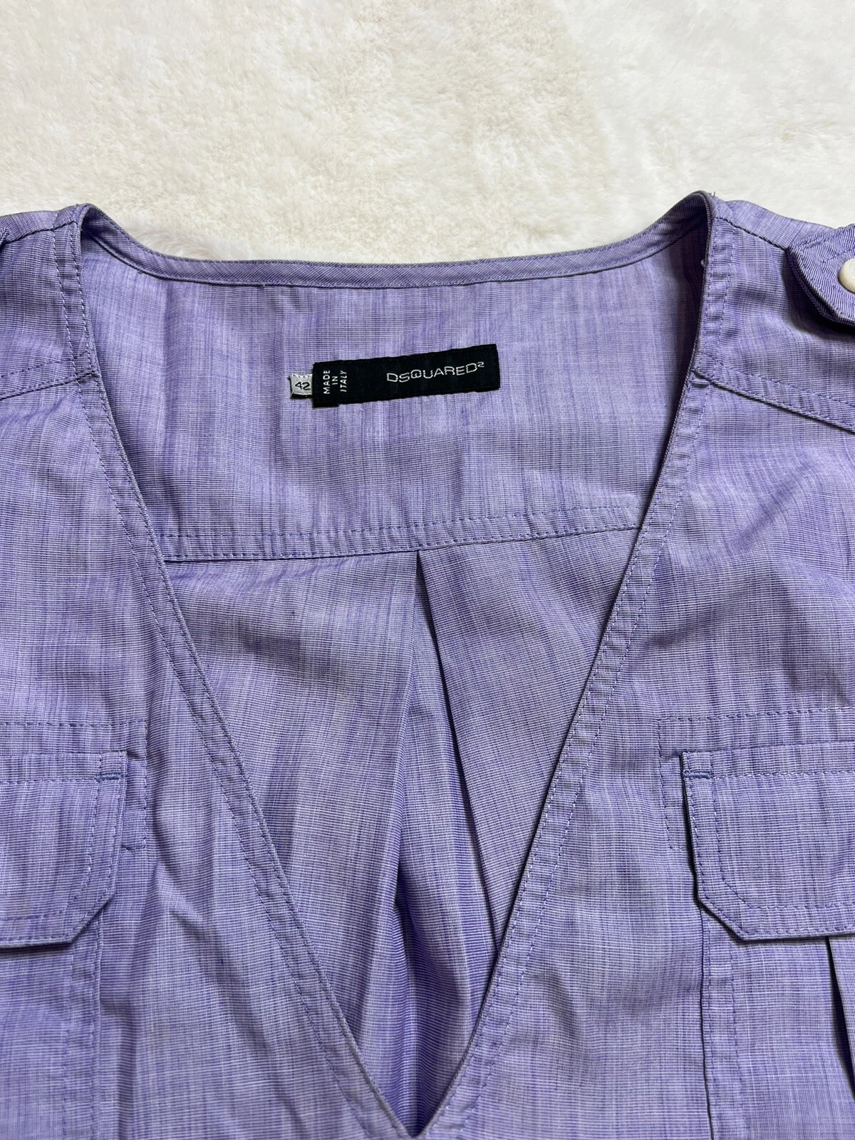 Abito camicia cotone DSQUARED2 6 42