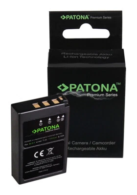 Batteria PATONA PREMIUM ricambio OLYMPUS PS-BLS5 BLS5 BLS50 E-P3 E-PL2 PEN E-PL3