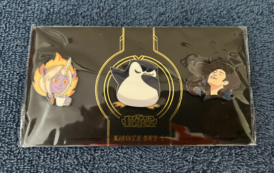 League of Legends Limited Edition Emote Set 1 Pins Madison Square Garden LoL