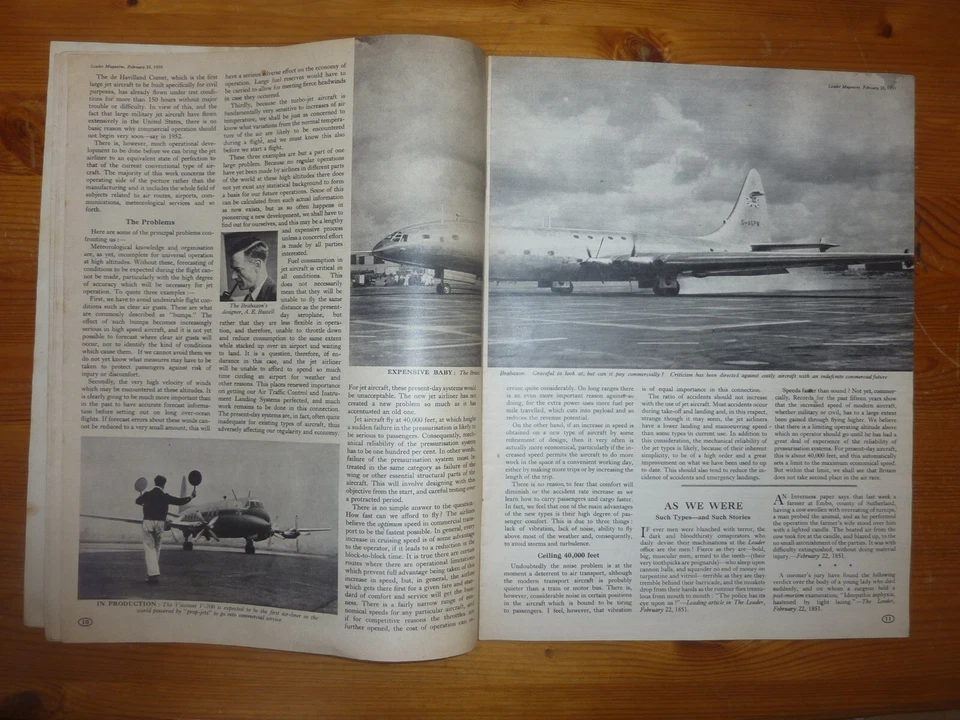 LEADER MAGAZINE Vol 7 No 17 25TH FEB 1950 40 YEARS OF FILM GLAMOUR - Image 4 of 4