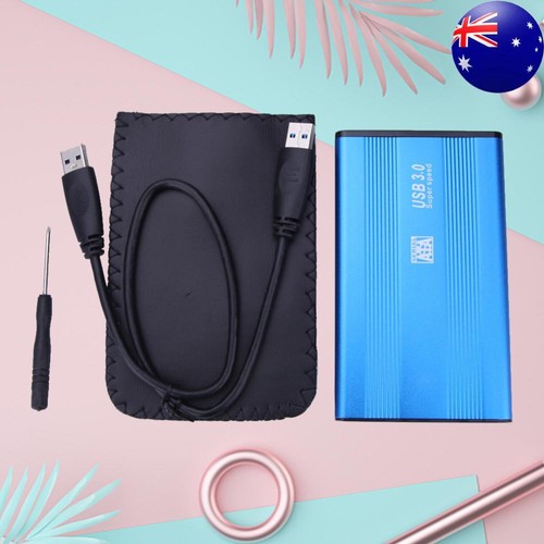 USB3.0 External Storage Box with LED Light 2.5inch SATA for Computer
