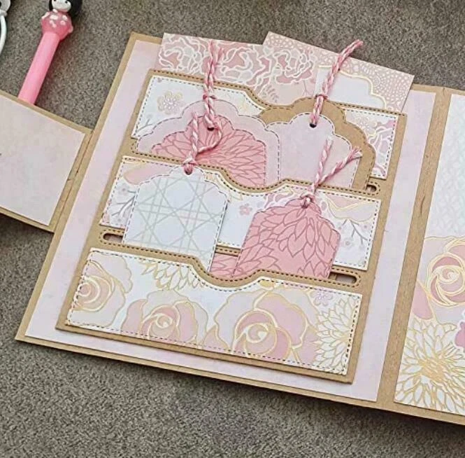 Metall Cutting Dies Scrapbooking Stanzschablone Stanzformen Embossing Stencil - Bild 3 von 4