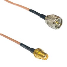 RG316 MINI UHF MALE to SMA FEMALE RF Cable Rapid-SHIP LOT