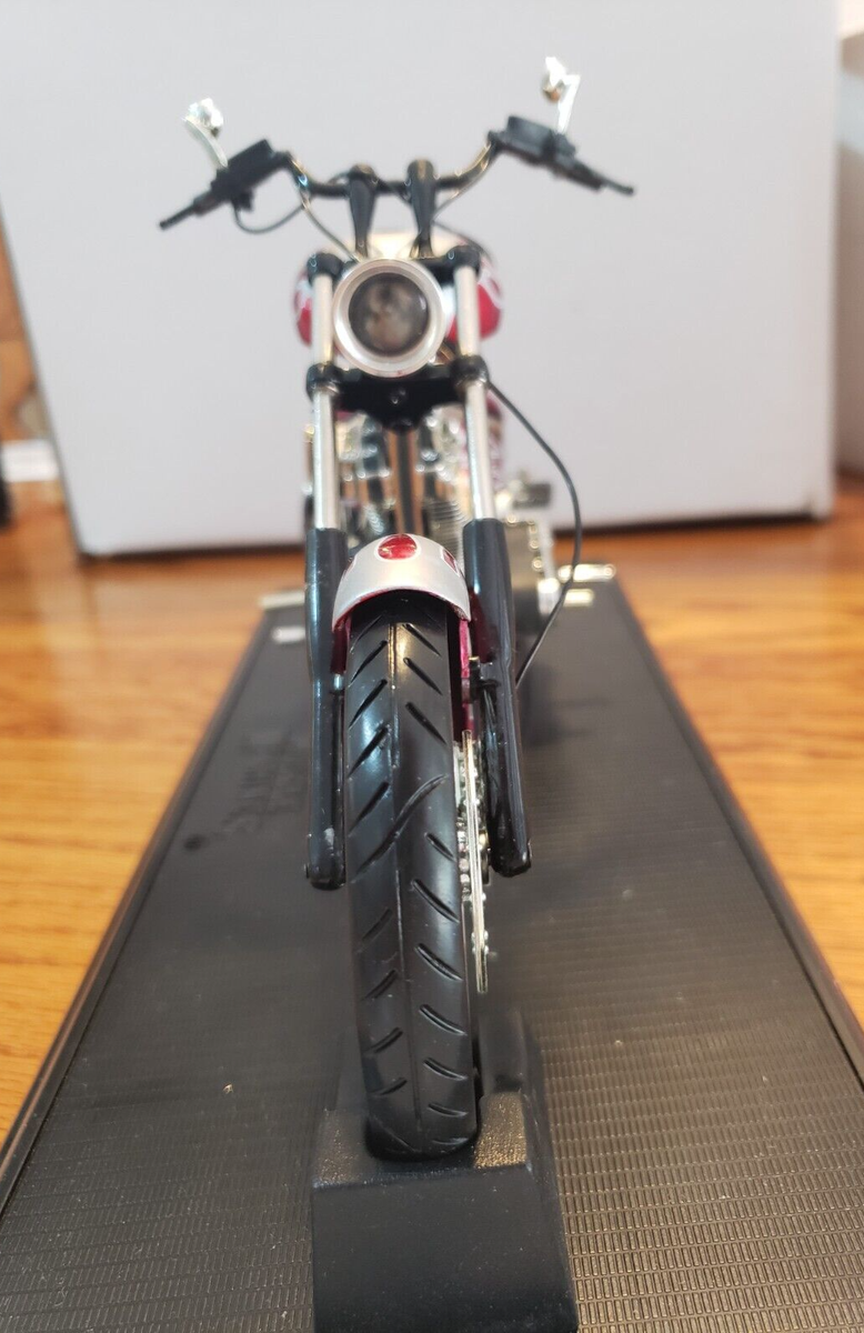 Moto Miniature West Coast Choppers Sturgis Special - 1:10 - Jesse James - Neuve