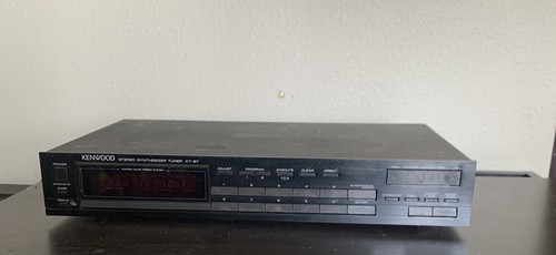 Kenwood KT-87 12w Home AM/FM Quartz Tuner Audio Stereo Synthesizer PARTS - Picture 2 of 7