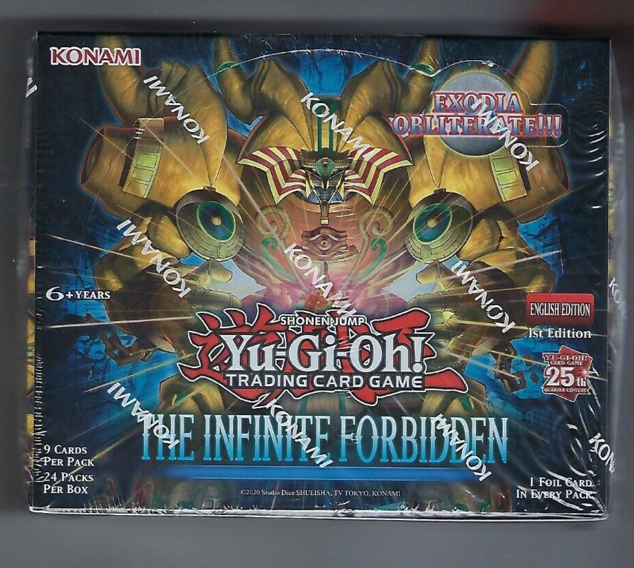 【新品未開封】遊戯王OCG INFINITE FORBIDDEN 1BOX The Infinite Forbidden [1st Edition] Mini Box (Retail Exclusive