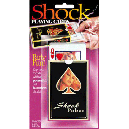 Shock Playing Cards - Jokes, Gags and Pranks - Shock Playing Cards are Shocking! - Picture 1 of 2