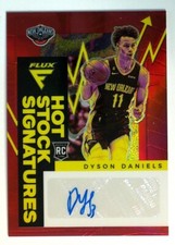 2022-23 Panini Flux Hot Stock Signatures ROOKIE  Dyson Daniels Pelicans /49