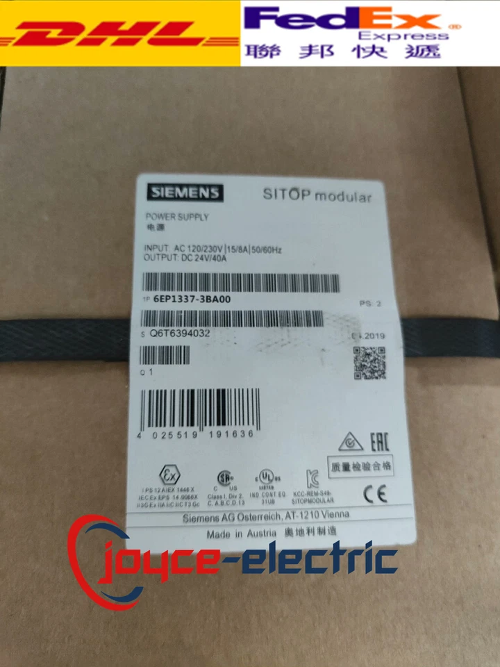 1PC NEW SIEMENS PLC 6EP1 337-3BA00 6EP1337-3BA00 fast Shipping with warranty - Image 2 of 4