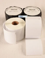 30256 White Large Shipping Labels 2-5/16" x 4" - Compatible with Dymo