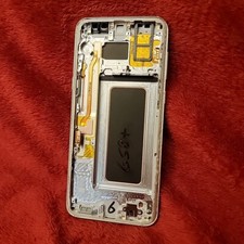 OEM Silver Samsung S8 Frame Buttons Heat Sink Sim Tray Housing Replacement Part