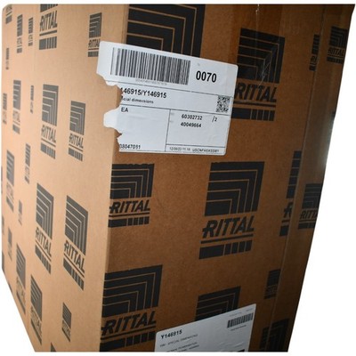 NEW Rittal Custom Carbon Steel Wallmount Electrical Enclosure Box 23.5''x12''x23