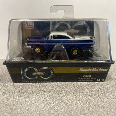 AUTO WORLD 59 impala 100 years of chevrolet slot car Release 9 #52 New Mint