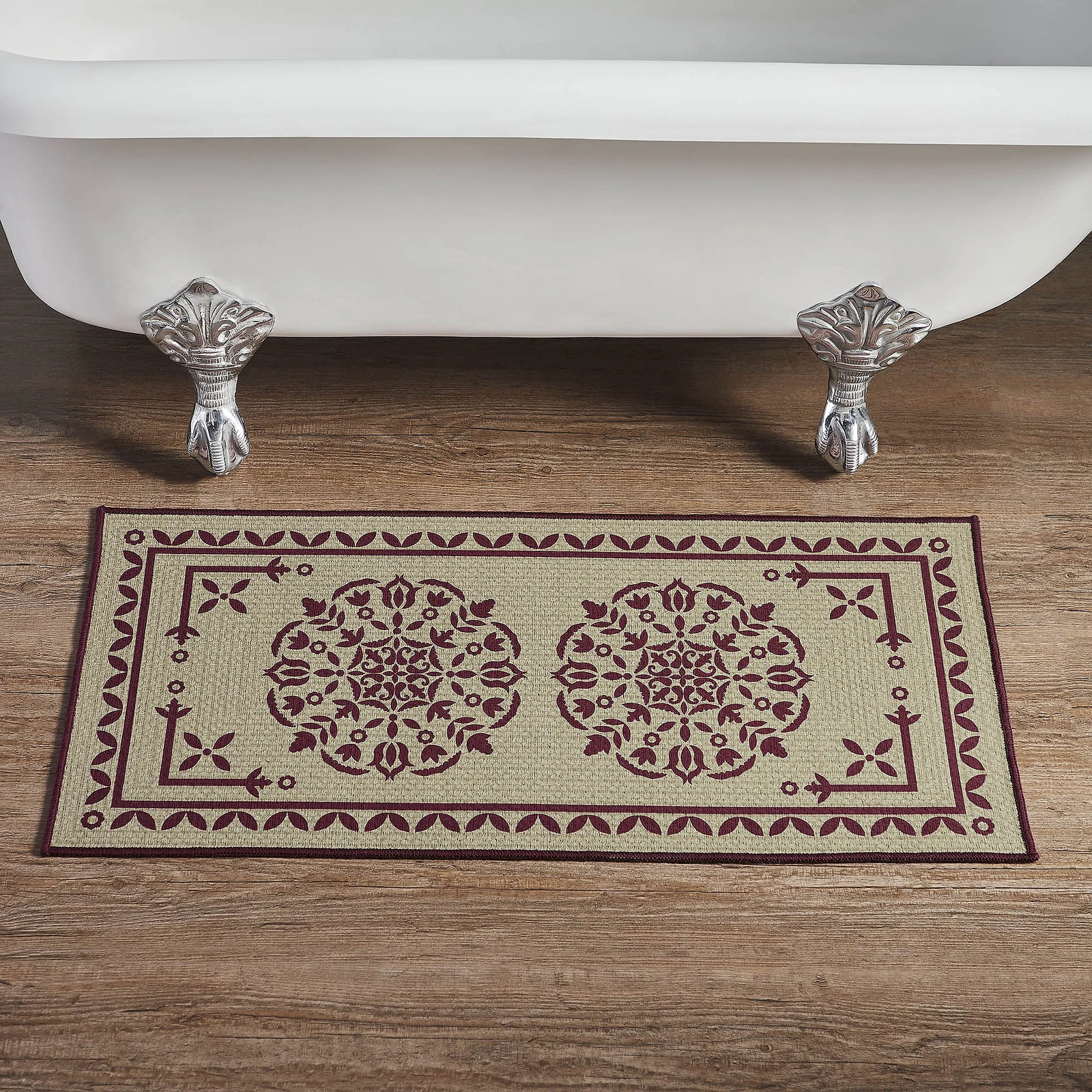 VHC Brands Custom House Bath Mat - Thumbnail 3