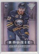 2013-14 Panini Titanium Rookie 12/22 Johan Larsson #150 2o7