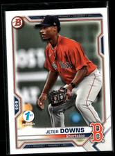 Jeter Downs - 2021 Bowman 1st Edition Card BFE-107 Boston Red Sox
