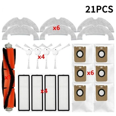 Replacement Accessories For Dreame Bot Z10 Pro/ L10 Plus Mop Pad Dust Bag Filter