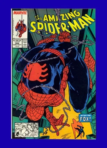 Amazing Spider-Man #304 - Prowler Black Fox - Todd McFarlane - 1988 - 9.6 NM+
