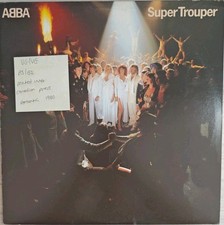 ABBA Super Trouper Vinyl Record LP VG/VG XSD 16023 1980