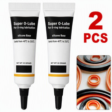 Silicone Grease 2PCS O- Food-Grade Waterproof Lubricant | Leak Prevention