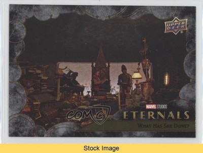 2023 Upper Deck Marvel Eternals Silver Makkari What Has She Done? #34 READ 16w2