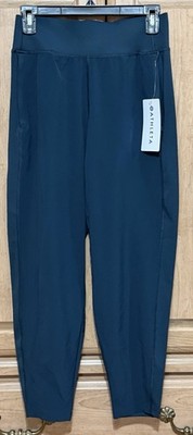 NWT Athleta Run With It Jogger Pants Women s Sz XS Dark Teal Athleisure Yoga Gym