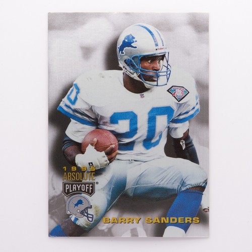 Barry Sanders #20 1995 Playoff Absolute card